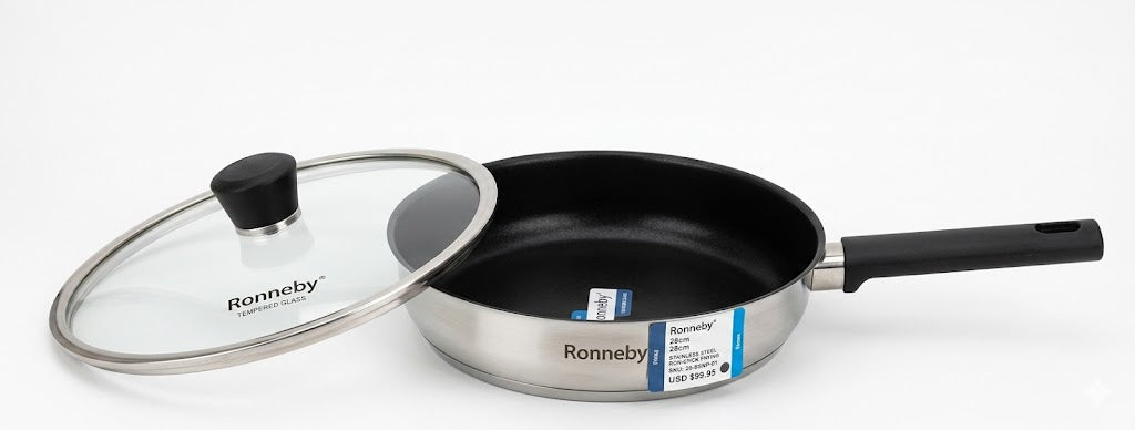 SS Fry Pan With G-Lid
