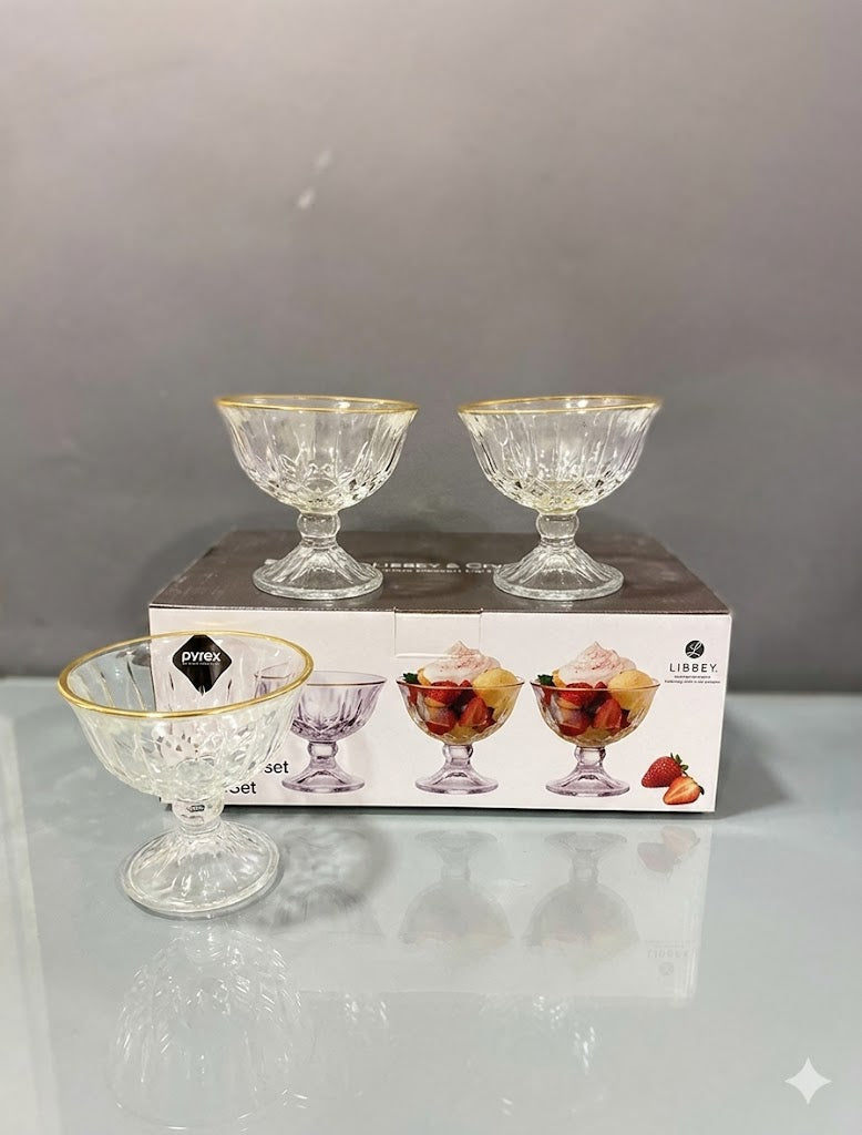 6Pcs Ice Cream Bowl Set