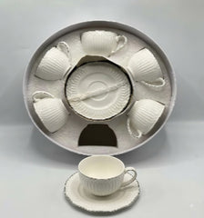 12Pcs Cup Saucers Set
