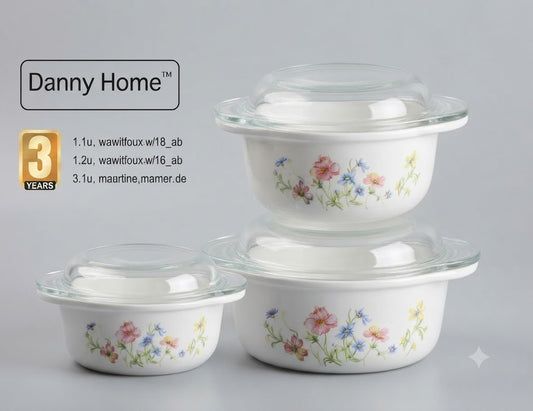 Danny Home 3P Casserole Set
