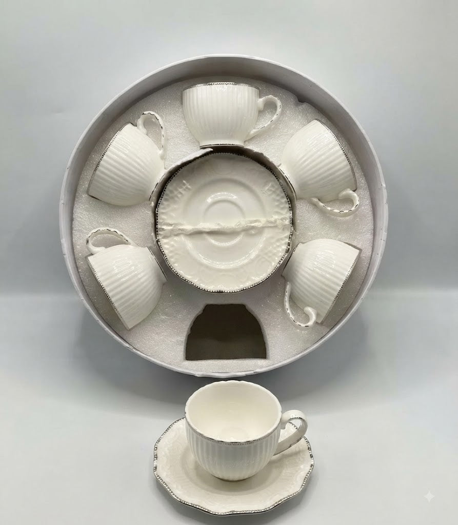 12Pcs Cup Saucers Set