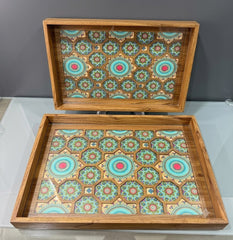 2Pcs Tray Set