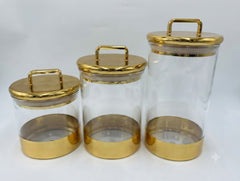 Acrylic 3 Pcs Jar Set