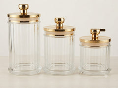 Acrylic 3 Pcs Jar Set