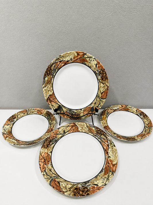 Corelle Woodland Leaves 18-Piece Dinnerware Set