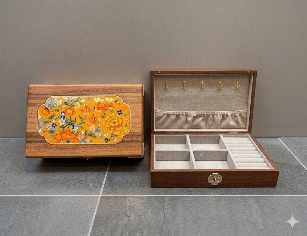 Wooden Jewellery Box