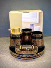 Brilliant 5Pcs Bathroom Set Tray