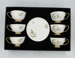 12Pcs Cup Saucers Set