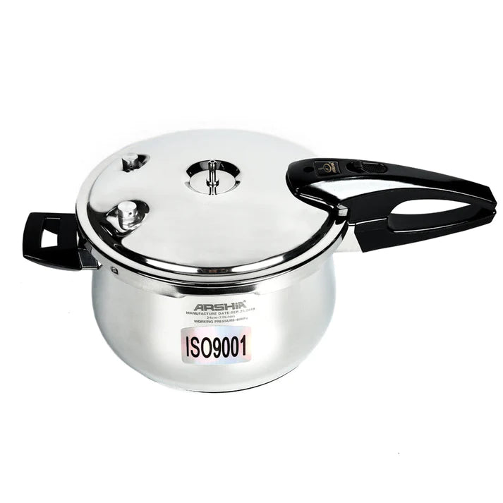 Arshia Premium Stainless Steel Pressure Cooker – AapnaOnlineStore