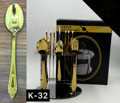 Cutlery Stand Set 24 Pcs