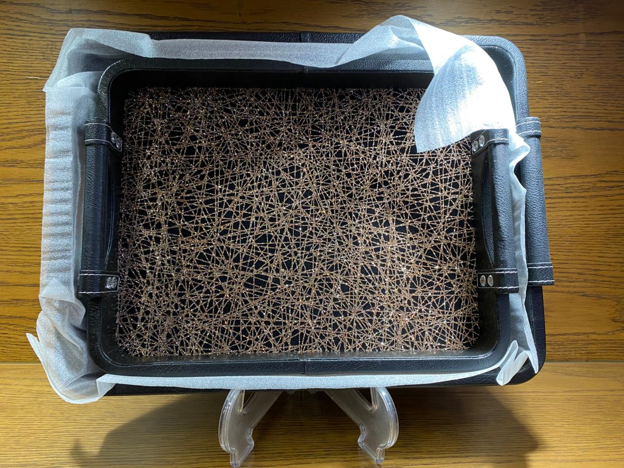 Leather Tray 2Pcs Set