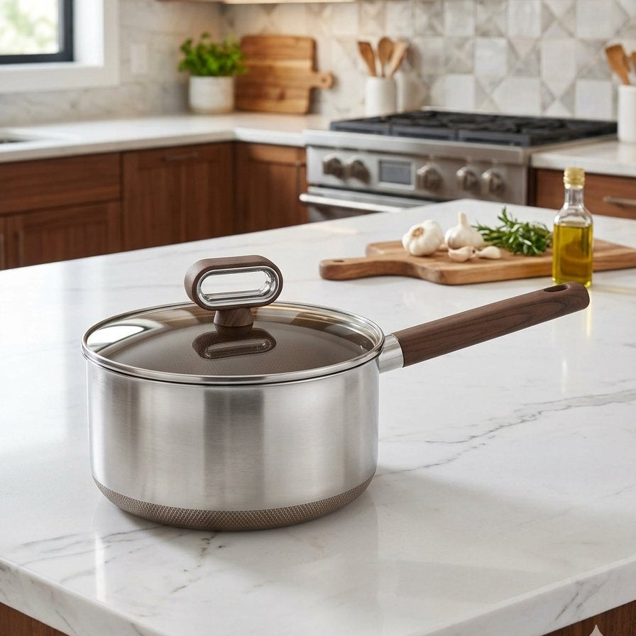 Titanium Coating Saucepan (18CM)