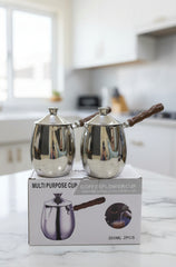 Turkish Coffee Serving Pot 2 Pcs Set
