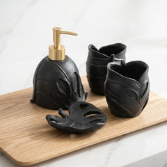 4 Pcs Fiber Bathroom Set