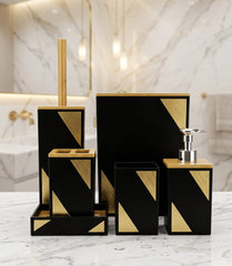 6 Pcs Acrylic Bathroom Set
