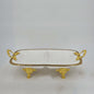 2Section Dish White Gold
