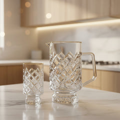 7 Pcs Glass Water Set