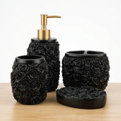 4 Pcs Fiber Bathroom Set