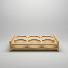 Bamboo Glass Stand