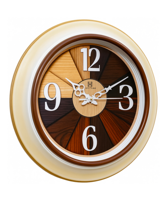 Heritage Wall Clock Ocean 18 Inches