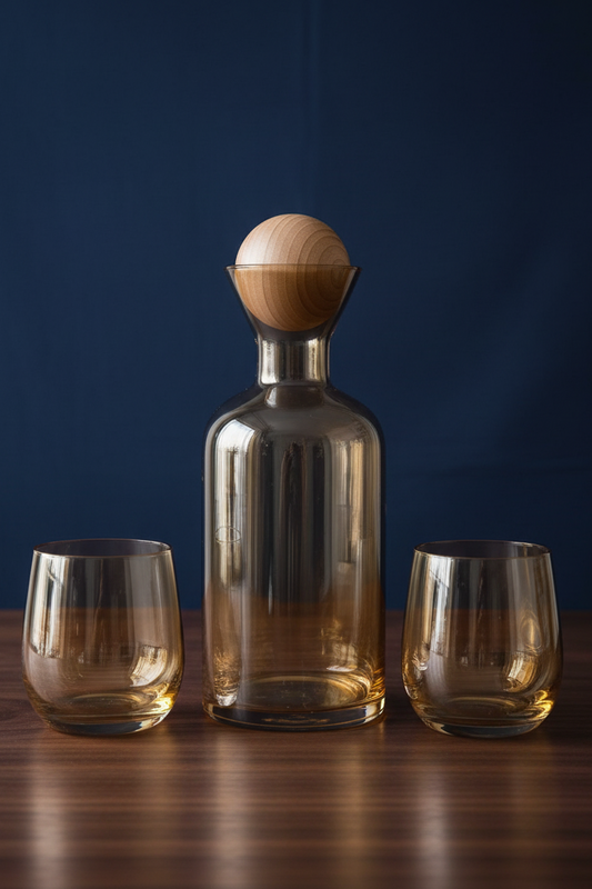 Luxury Glass Decanter 7 Pcs Set