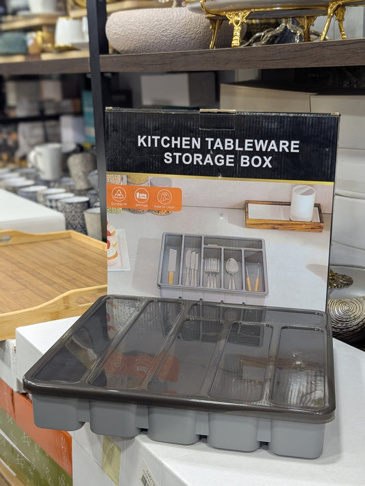 Kitchen Tableware Storage Box 🍴