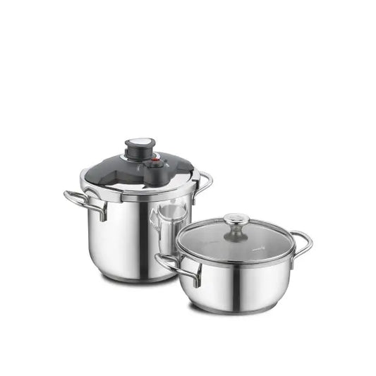 Korkmaz Alia 4-Piece Pressure Cooker Set A171