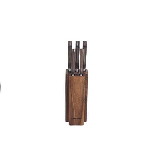 Knief Set Wood 6 Pcs