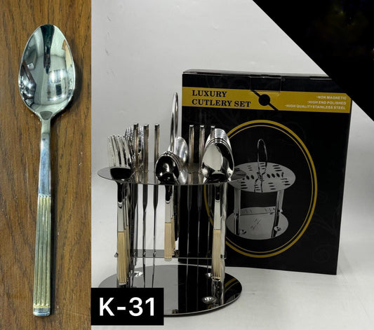 Cutlery Stand Set 24 Pcs