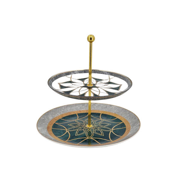 2-Tier Pastry Cake Stand