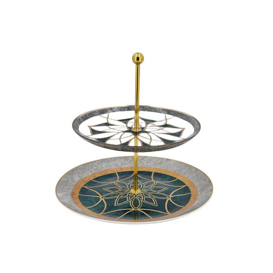 2-Tier Pastry Cake Stand