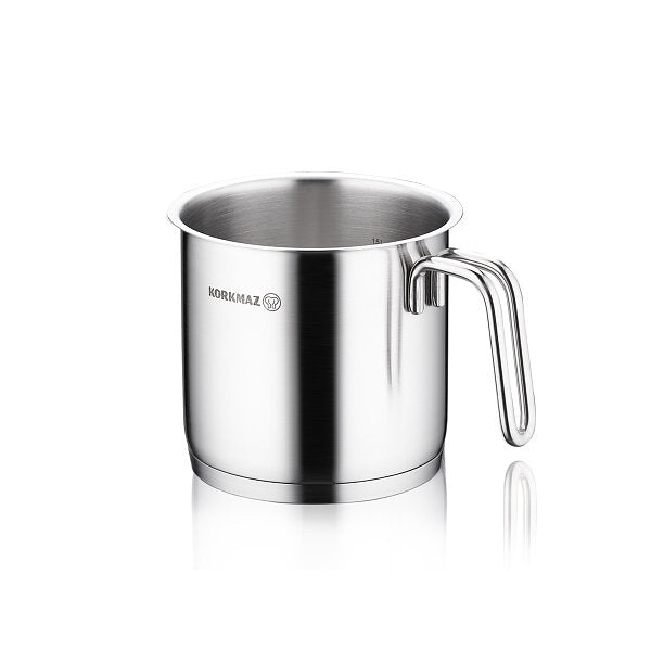 Korkmaz Proline Satin Milk Pot 14x14 cm 2lt A1155
