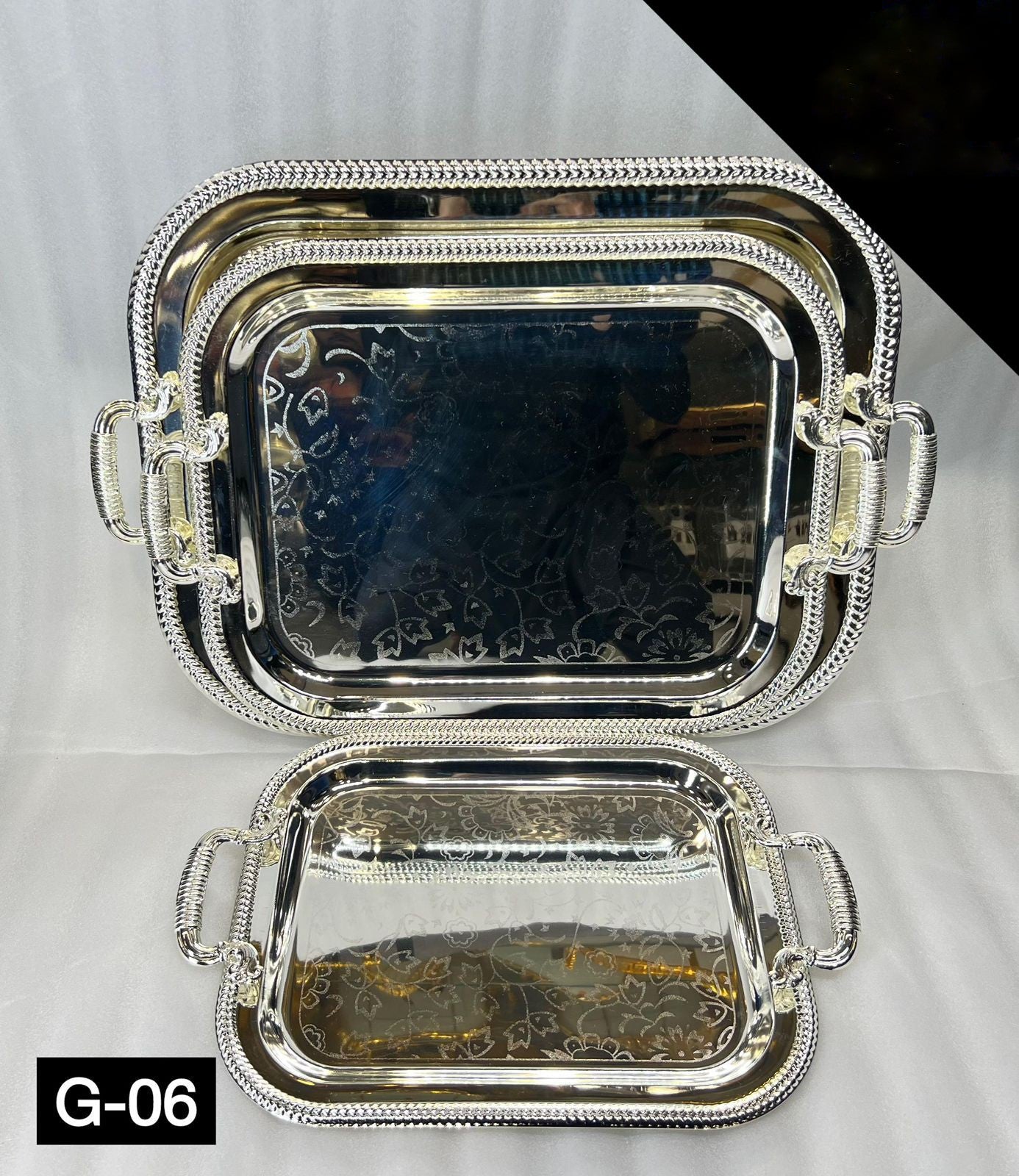 Luxury Tray Set 3Pcs