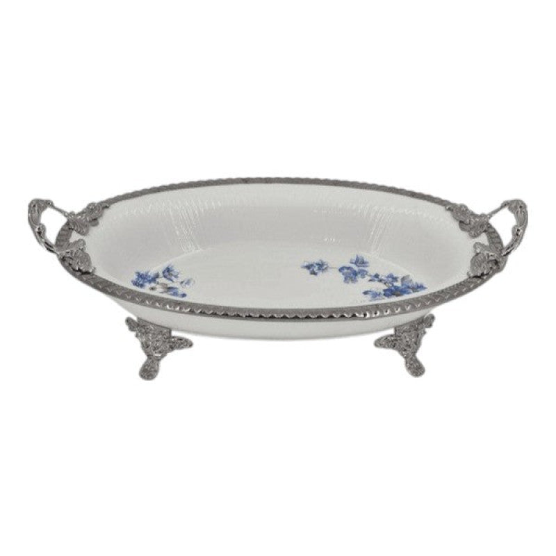 Oval Dish Silver