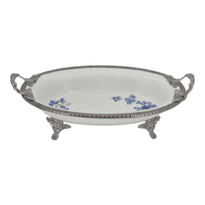 Oval Dish Silver