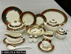 Yamasen 75 Pcs Dinner Set