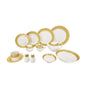 Golden Border Dinner Set 47 Pcs 6 Person