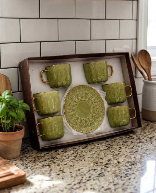 12 Pcs Cups And Saucer Set