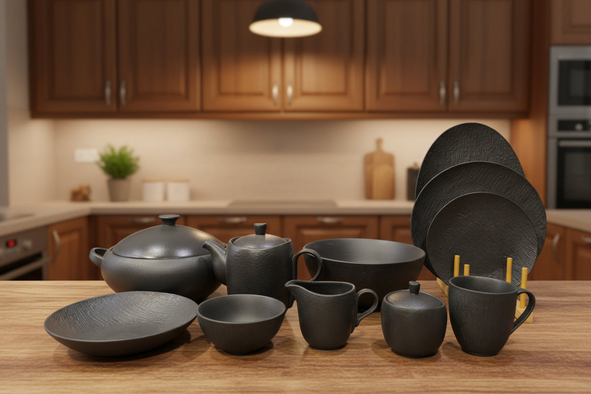 Winsor- England™ Fine Porcelain Tableware Elizabeth
Collection Black