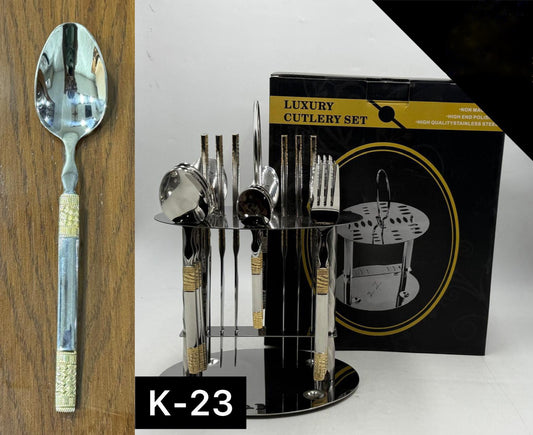 Cutlery Stand Set 24 Pcs