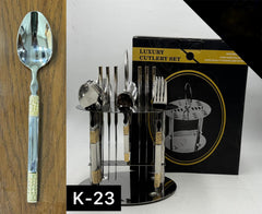Cutlery Stand Set 24 Pcs