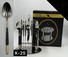 Cutlery Stand Set 24 Pcs