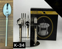 Cutlery Stand Set 24 Pcs