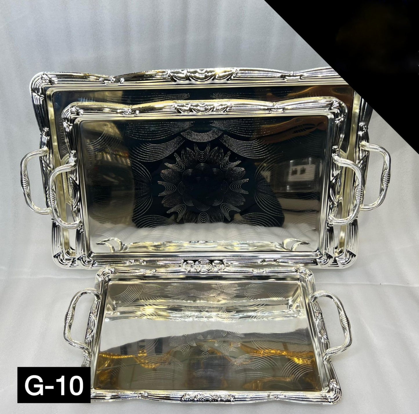 Luxury Tray Set 3Pcs