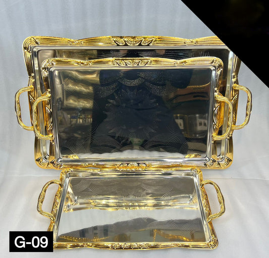 Luxury Tray Set 3Pcs