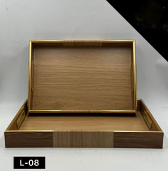 Acrylic Tray Set 2 Pcs